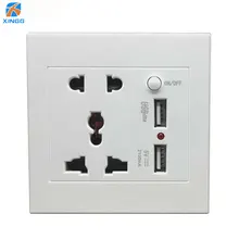 AC 110-250V 10A USB Wall Socket Universal Wall Socket Panel With 2 USB Port Plug Charger Switch Power Outlet EU US UK AU цена AC 110-250V 10A USB Wall Socket Universal Wall Socket Panel With 2 USB Port Plug Charger Switch Power Outlet EU US UK AU цены онлайн