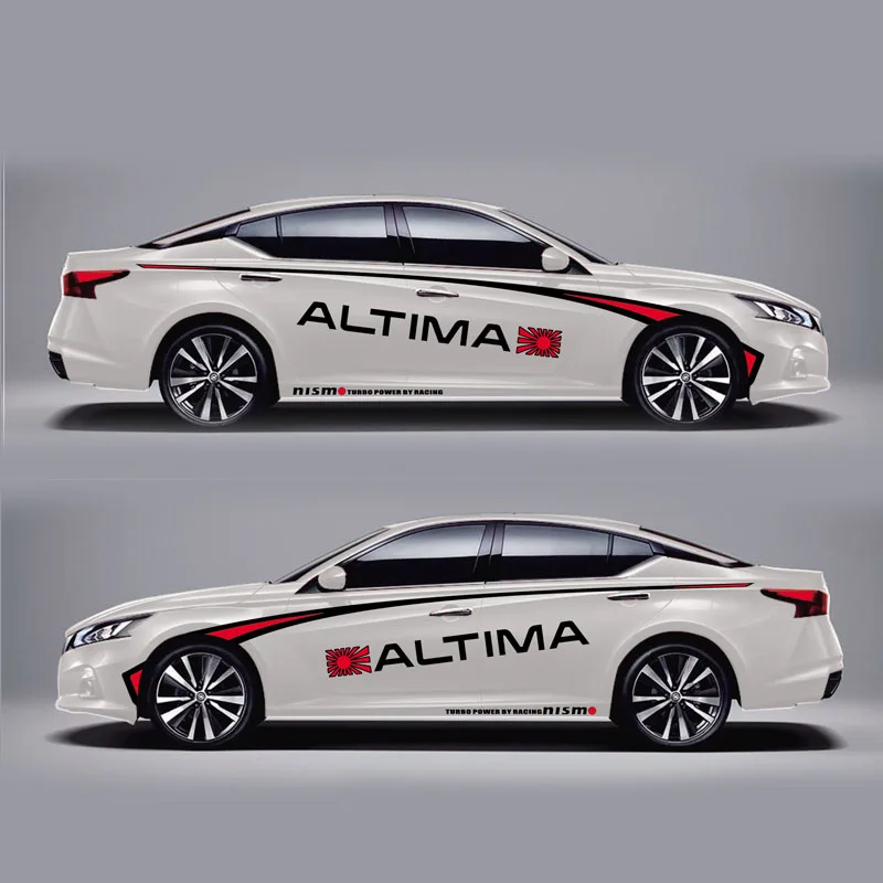 TAIYAO автомобильный Стайлинг спортивный автомобиль наклейка для Nissan ALTIMA Mark Levinson автомобильные аксессуары и наклейки Авто Наклейка - Название цвета: White car A