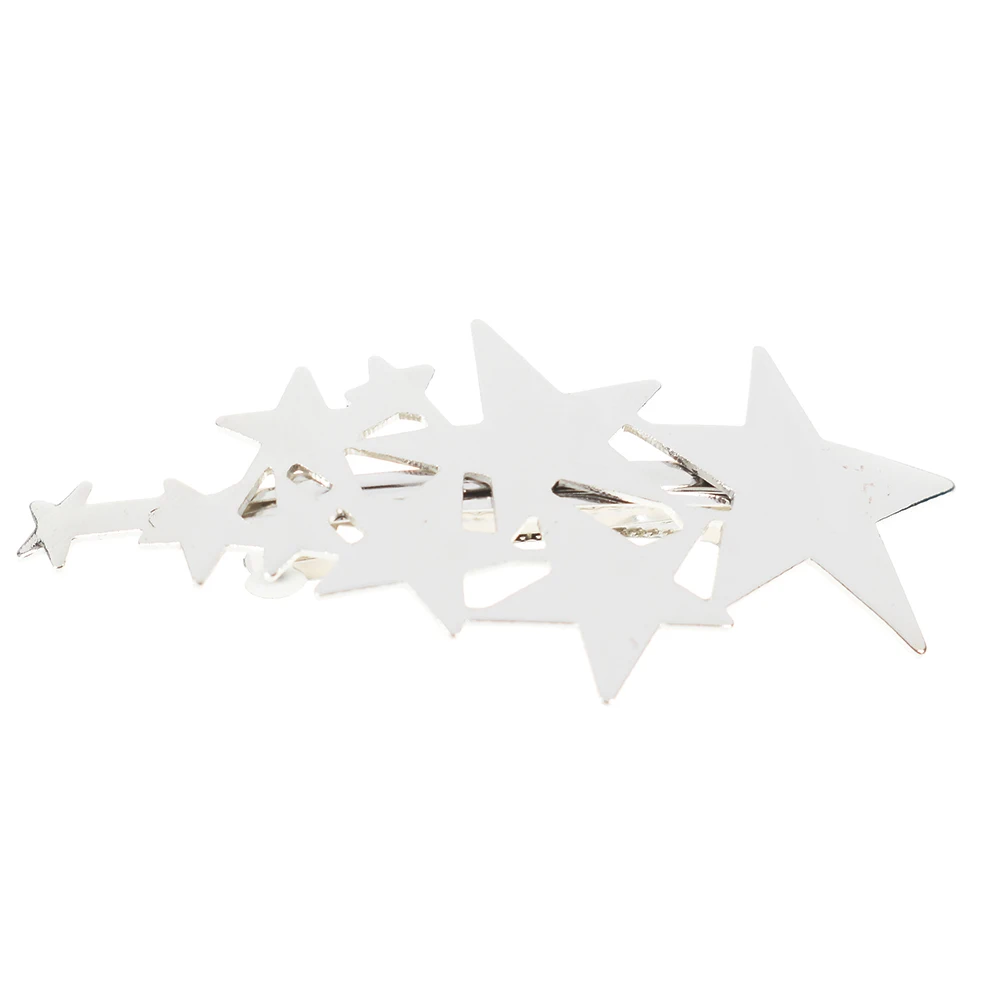 

1 Pc Women's Fashion Wedding Bridal Pentacle Hairpin Barrette Hair Clip Headwear Hair Salon Styling Tools Hair Pins