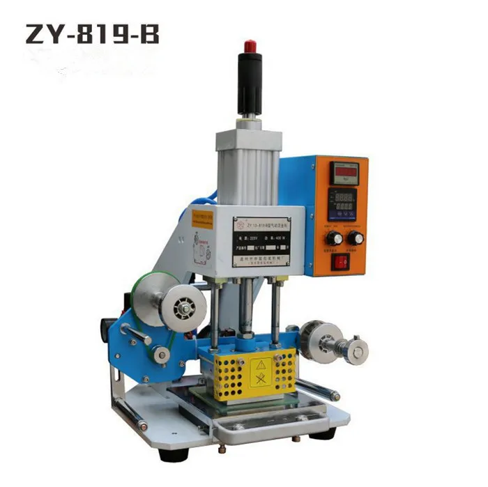

ZY-819-B Pneumatic Stamping Machine,leather LOGO printer,pressure words machine,name card stamping machine(220V/50Hz)