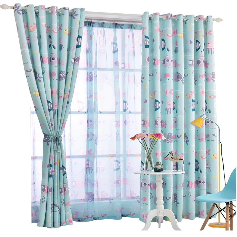 blue mediterranean children room