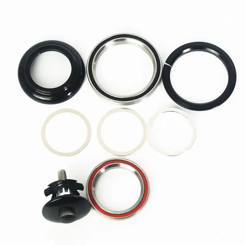 

Thrust Headset 1 1/8-1-1/2" MTB Tapered Headset Integrated Bicycle Carbon Tube Parts Free Shipping
