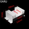 1 pcs W shape Aluminum Single Phase Solid State Relay SSR Heat Sink Base Small Type Heat for 10A to 100A Radiator Wholesale Hot ► Photo 2/6