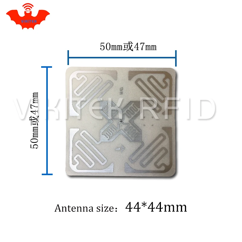 UHF RFID стикер Impinj H47 3D клей влажная инкрустация 1000 шт. 860-960 МГц Monza4 915 м EPC c1g2 ISO18000-6C может использоваться для метка ярлык RFID