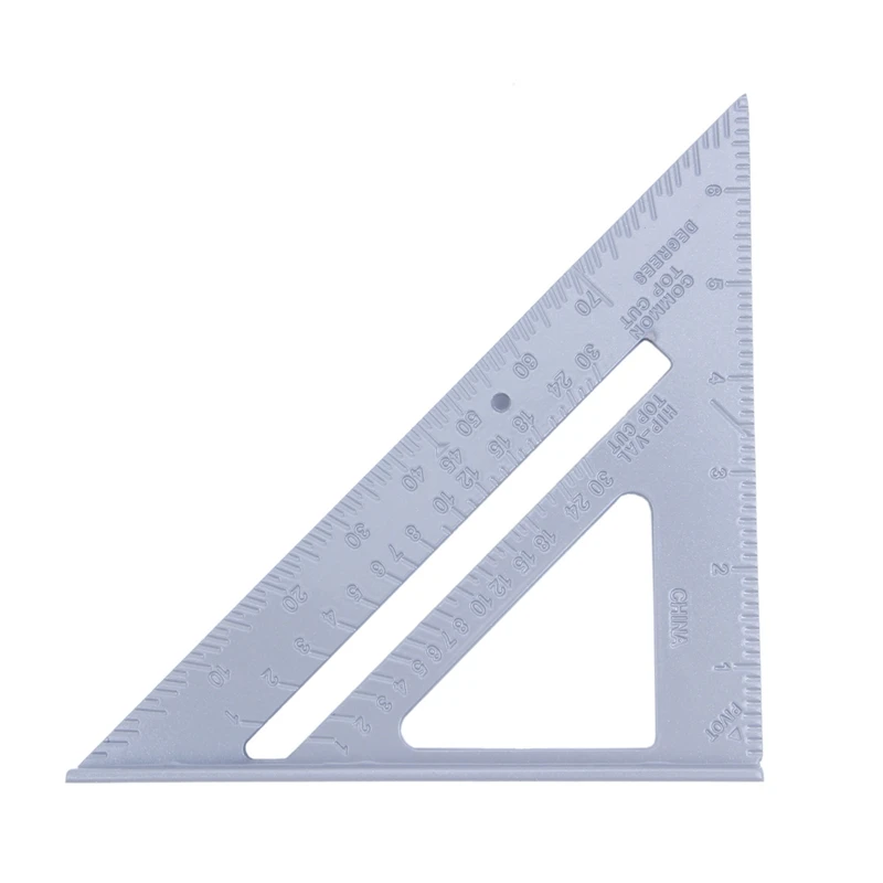 185*185*260 мм Скорость квадратный транспортир Miter обрамление измерительная линейка для плотника серебро
