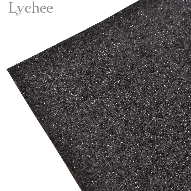 Lychee Life 29x21 см A4 самоклеящиеся блестящие ПУ ткань высокого качества шитье Синтетическая Кожа DIY материал для сумки одежды