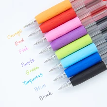 0,5 мм цветной шариковый пресс, автоматическая ручка, ручки, карандаши, Пишущие принадлежности, креативный подарок студентам, офисные канцелярские принадлежности