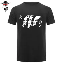 Советского Союза Великой Коммунистическая Ленина, Маркса, Энгельс Для Мужчин's короткий рукав Футболка орден коммунизма хлопковые топы летние футболки