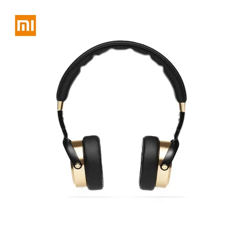 Оригинальные Xiaomi mi наушники черные складные над ухом Hi-Fi стерео гарнитура со встроенным mi c