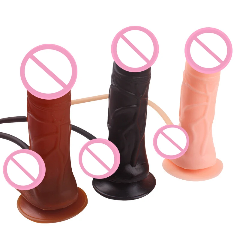 Super Realistic Big Inflatable Dildo With Suction Cup Vaginal Dilatation Huge Anal Dildo Fake Penis Sex Products For Women