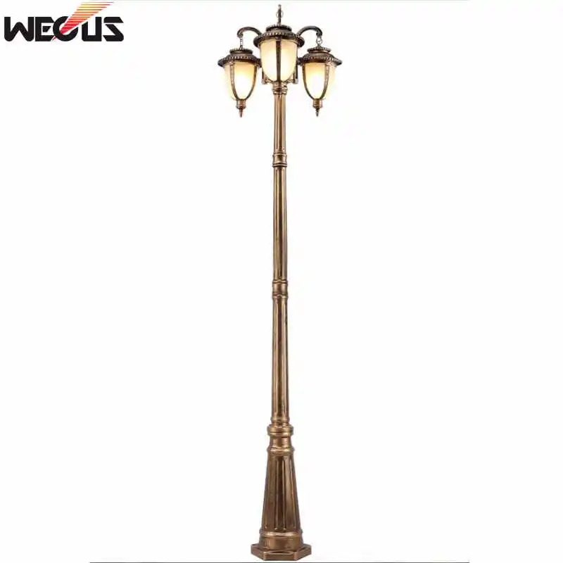 

(H≈2.6M) European landscape lights antique garden lights 2/3 headlights park road garden engineering lighting
