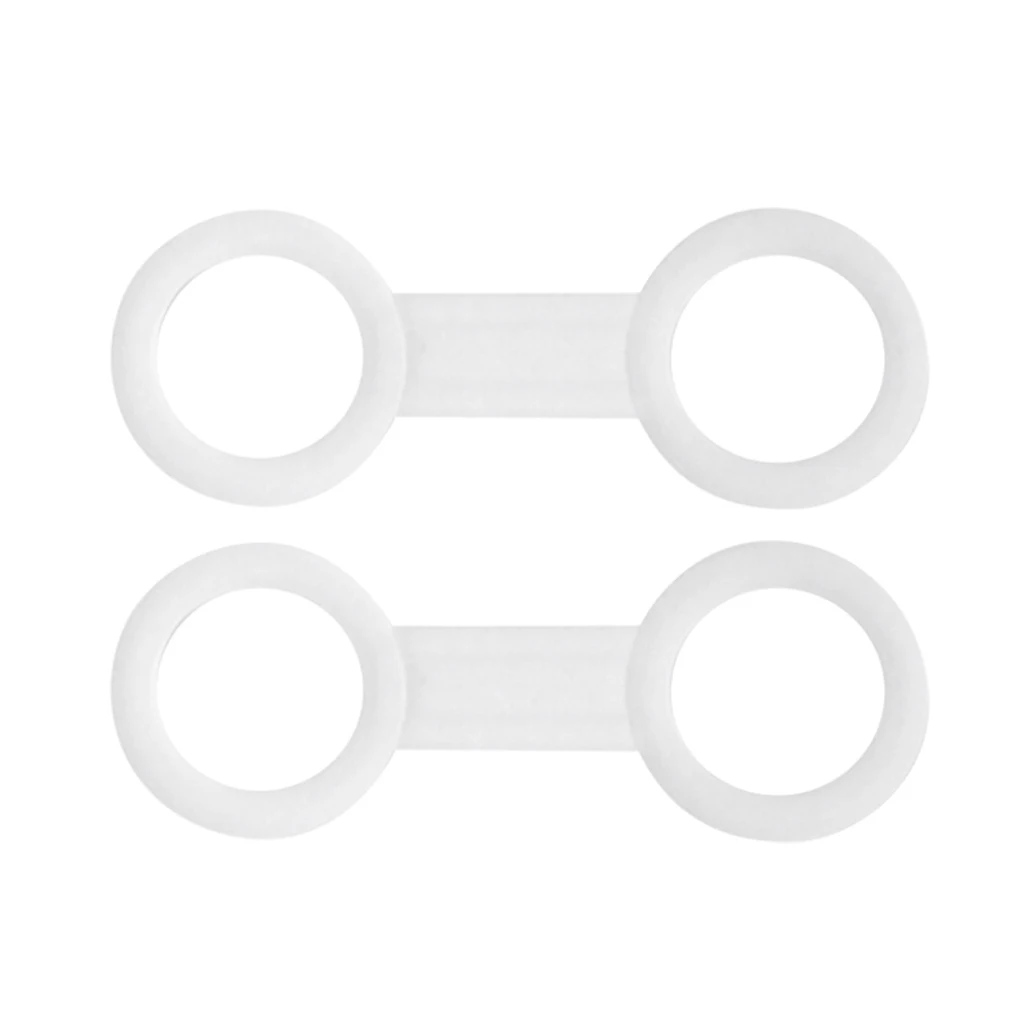 2 Pieces Universal Scuba Diving Silicone Snorkel Keeper Holder Retainer for Attaching Snorkel to a Mask Diving Accessories 