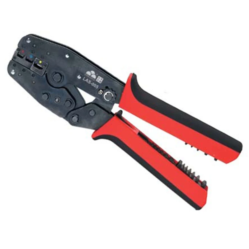 

LAS-005 Universal Crimp of Energy Saving Crimping Pliers Two Set Of Dies At Both Side For Using And Storing Easily Crimper Tools