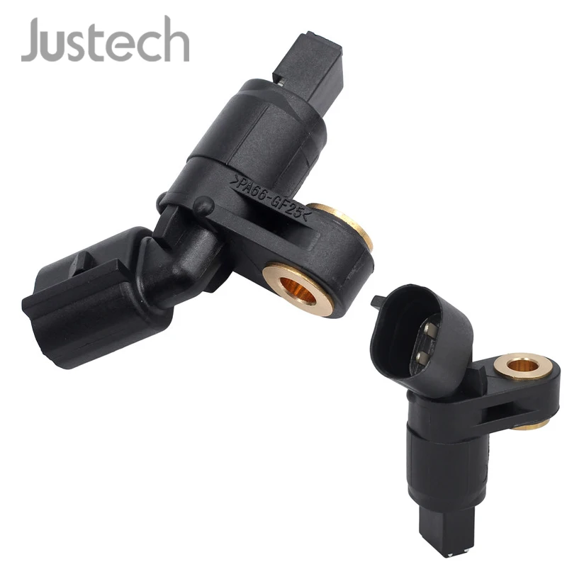 Датчик Justech для Audi A3 TT VW Bora Polo Golf Beetle Lupo Seat Skoda 2 шт. 12 В контакта ABS передний левый