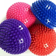 Фитнес-мяч для йоги массаж полумяч стабильность гимнастическое упражнение Йога тренажерный зал фитнес пилатес мяч Вес мяч 250 кг анти взрыв