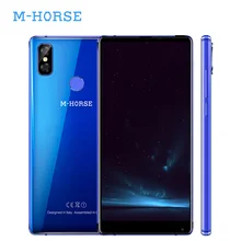 M-caballo puro 2 4G LTE 5.99 pulgadas 18:9 teléfono móvil Android 7.0 MTK6750 Quad Core 4G ram 64G ROM tarjeta dual sim tipo-c 3600 mAh 16MP