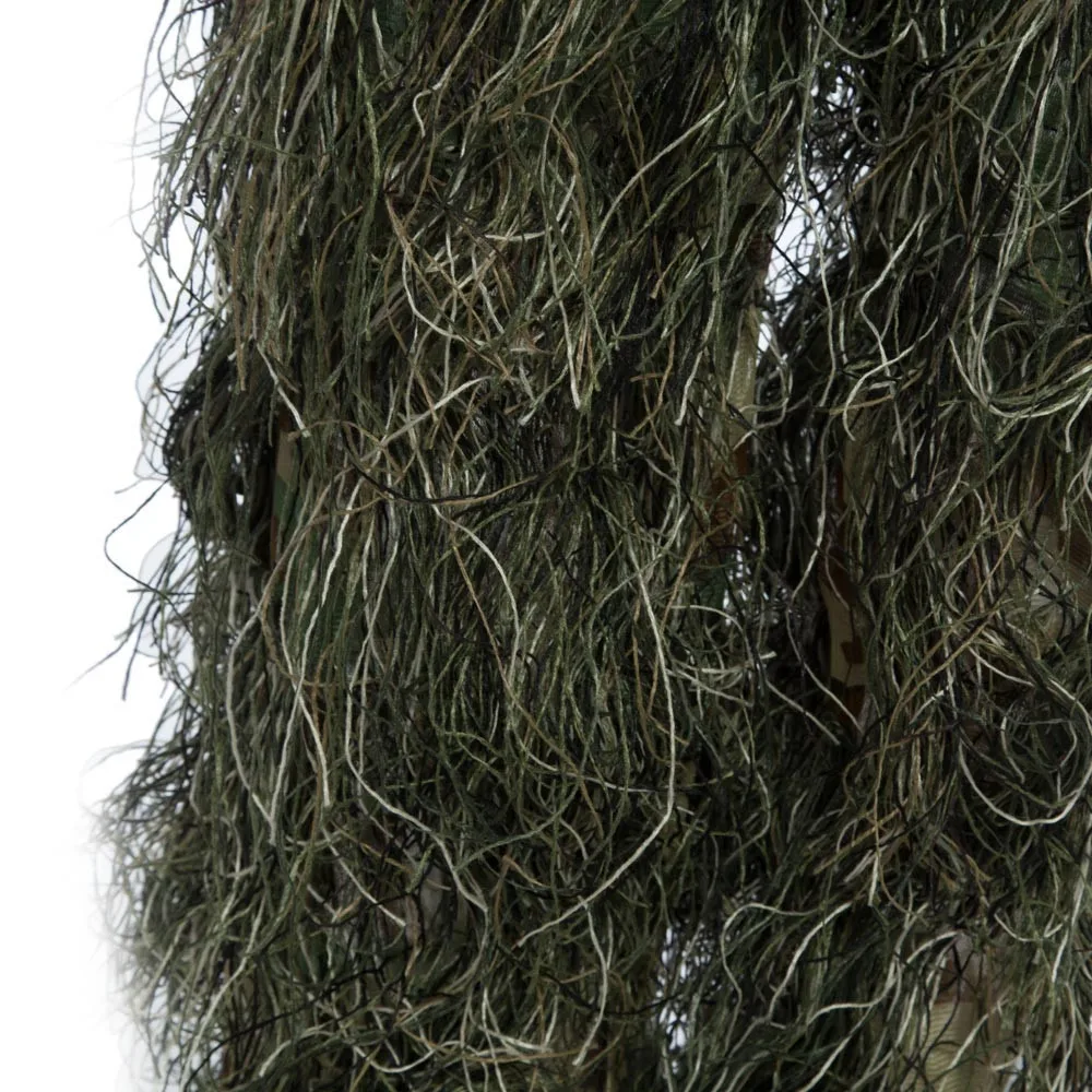 Лесной открытый комбинезон камуфляж джунгли Охота Ghillie костюм набор лесной Снайпер наблюдение за птицами пончо с высоким качеством