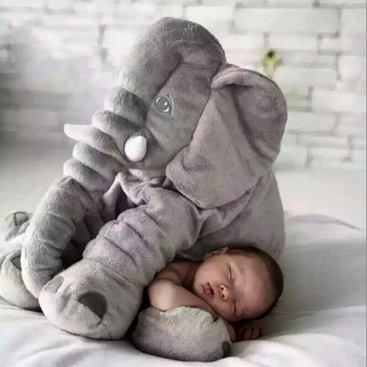 Мультфильм 60 см большой плюшевые игрушки-слоны для детей детский спальный спинки чучела Подушки для детей Слон куклы подарок на день