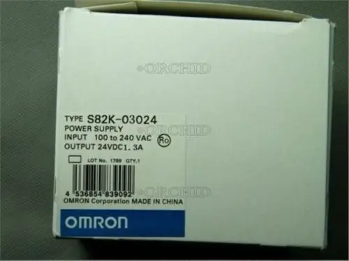

2PCS Power Supply OM+ S82k-03024 100-240Vac Plc Plc Module Industrial Us C
