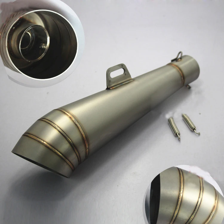 Titanium Universal ID51mm Motorcycle Motocross Exhaust Muffler