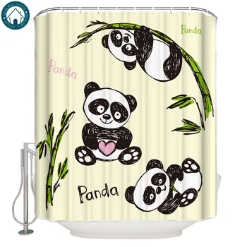

Qualibuy House Store Panda Bathroom Shower Curtains Bathroom Accessories Shower Curtains Shower Curtains Childrens Modern