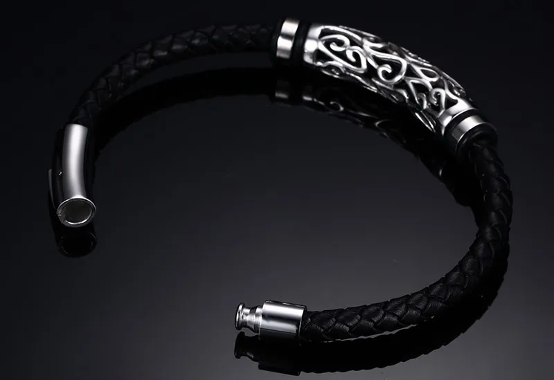 Joyme Нержавеющая сталь браслет Для женщин Rock браслет 316L Нержавеющая сталь Модные украшения новые ювелирные изделия браслета