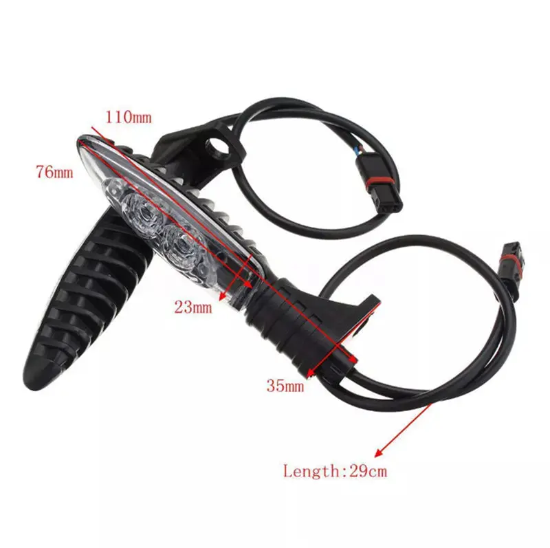 

For BMW F650 F700GS F800GT F800 GS Adventure 2012-2016 Front LED Turn Signal Indicator Light Blinker For BMW R1200 GS K1300 R