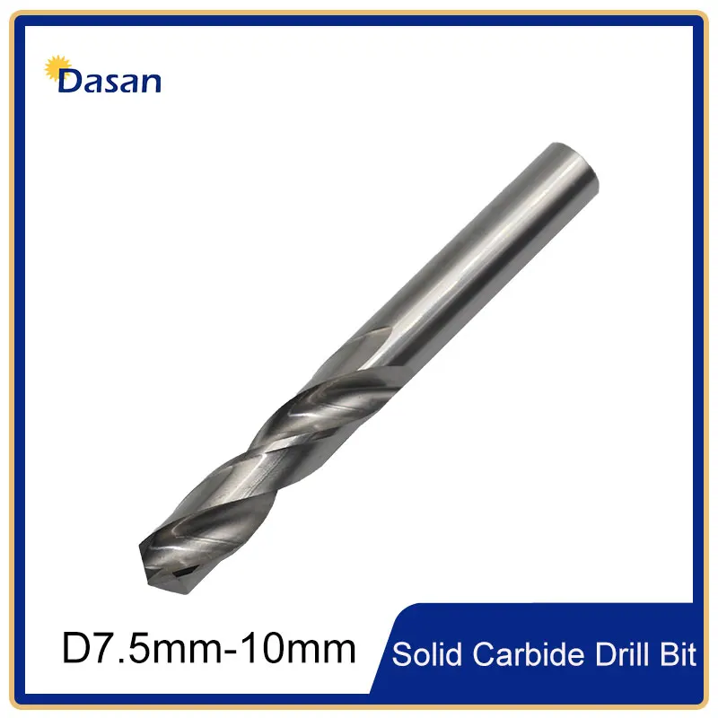 

1pcs Solid Carbide Twist Drill Bit 6mm 7mm Straight Shank Wood Drilling for CNC Lathe Woodworking