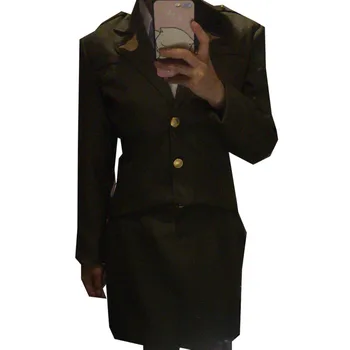 

2019 The First Avengers Captain America Agent Peggy Carter Cosplay Costume Uniform Full Set For Adult Women