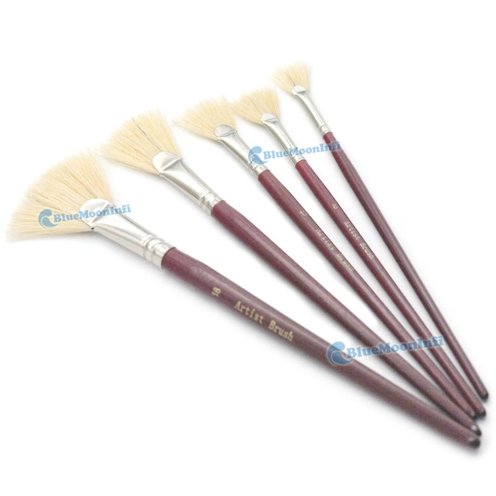 1/3 sets Bristles Hair Paint Brush Pen For Watercolor Oil Painting