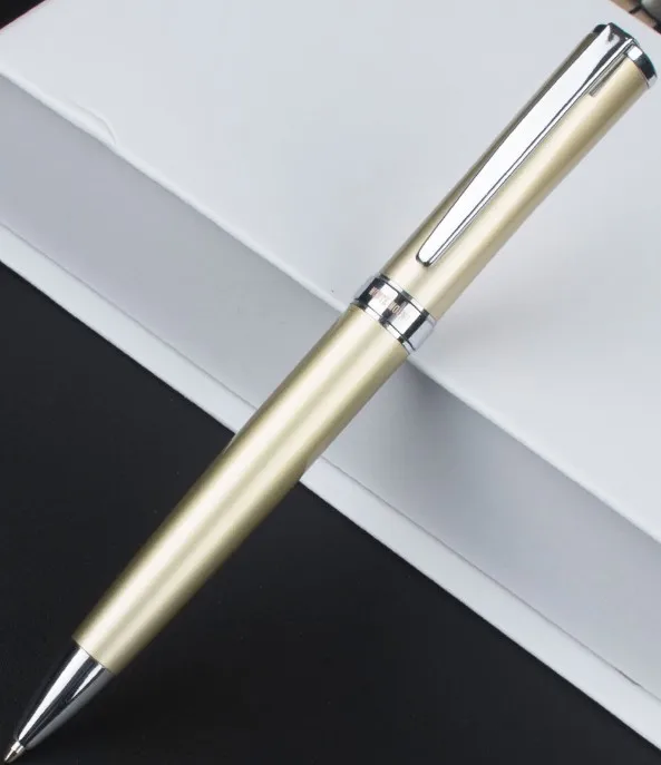 MONTE крепление X750 Deluxe металл белый Бизнес ручка Офис Написание милые ручки подарок Канцелярские Новинка шариковых ручек перо - Цвет: G