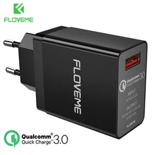 FLOVEME 18 Вт Быстрая зарядка 3,0 USB зарядное устройство и QC 2,0 настенное зарядное устройство для телефона для iPhone Xiaomi mi 8 mi 9 быстрое зарядное устройство для samsung S8 S9