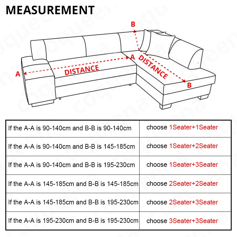 2-Piece Universal Stretch Sofa Covers for L Shaped Sectional, Elastic Corner Slipcovers, Modern Home Decor image 4