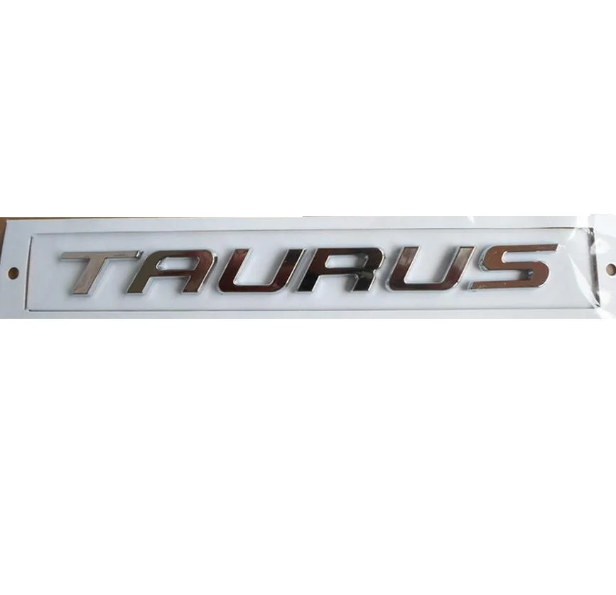 

" TAURUS " Chrome ABS Car Trunk Rear Number Letters Badge Emblem Decal Sticker for Ford Taurus