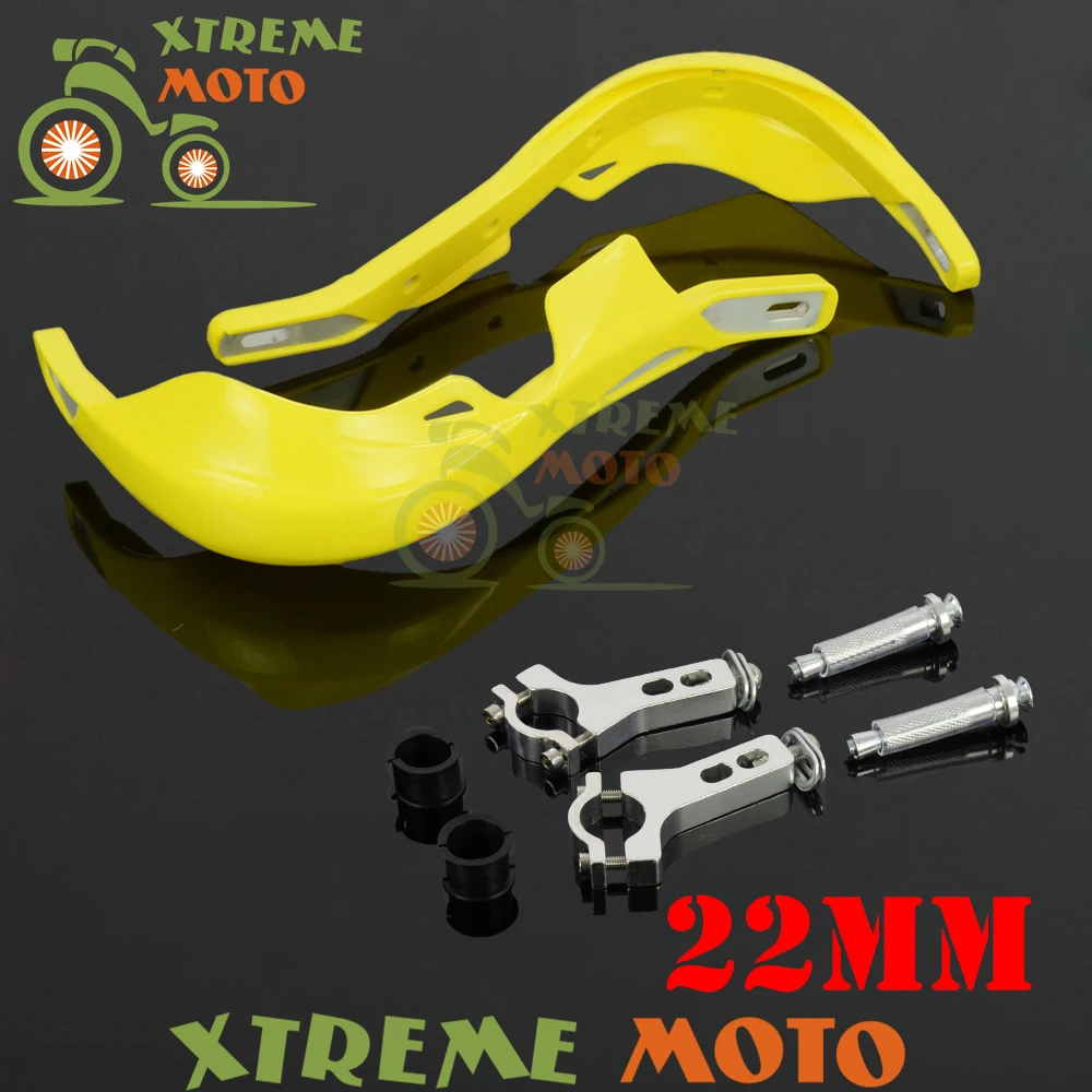 Кисточки Бар рукавицы Рука гвардии для Honda CR80 85 125R 250R 500R CRF110 150R 50 150F 230R 230F 250R 250X 250L 450R 450X Enduro - Цвет: Слоновая кость