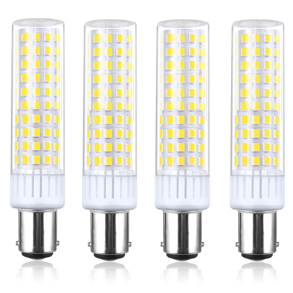 Buy BA15D LED 110V 220V Bulb Double Contact Base LED Bulb 8.5W Ba15d