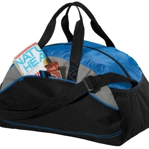 Port Authority BG1060 Small Contrast Duffel Bag Royal - One Size (1)