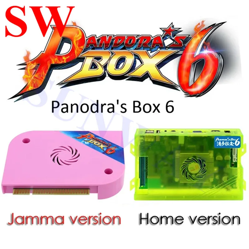 Оригинальная системная плата Pandora Box 6 1300 в 1 Jamma/home версия может добавлять 3000 игр