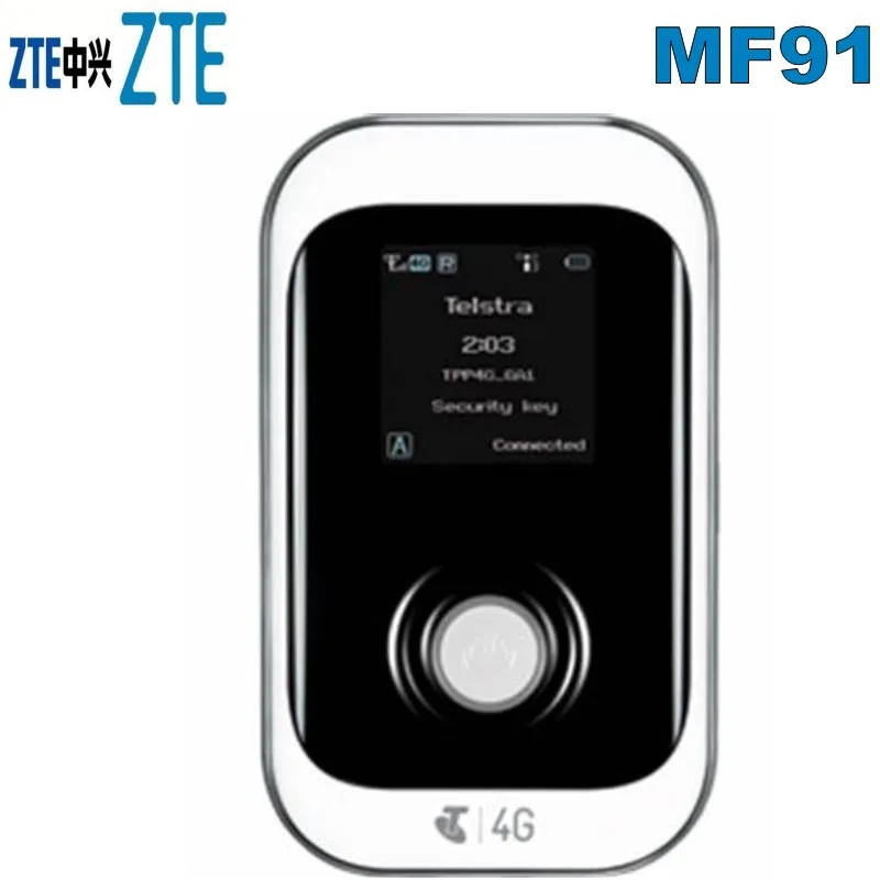  Unlock ZTE MF91 4G FDD-LTE Wifi Router Modem HSPA+ WCDMA EDGE GSM Mobile Hotspot
