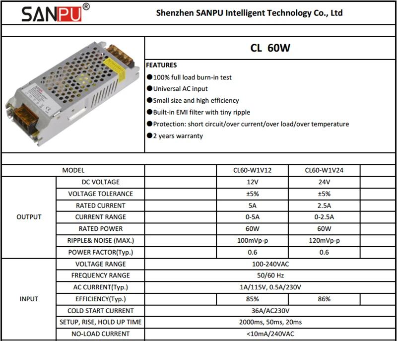 CL60-2000ms