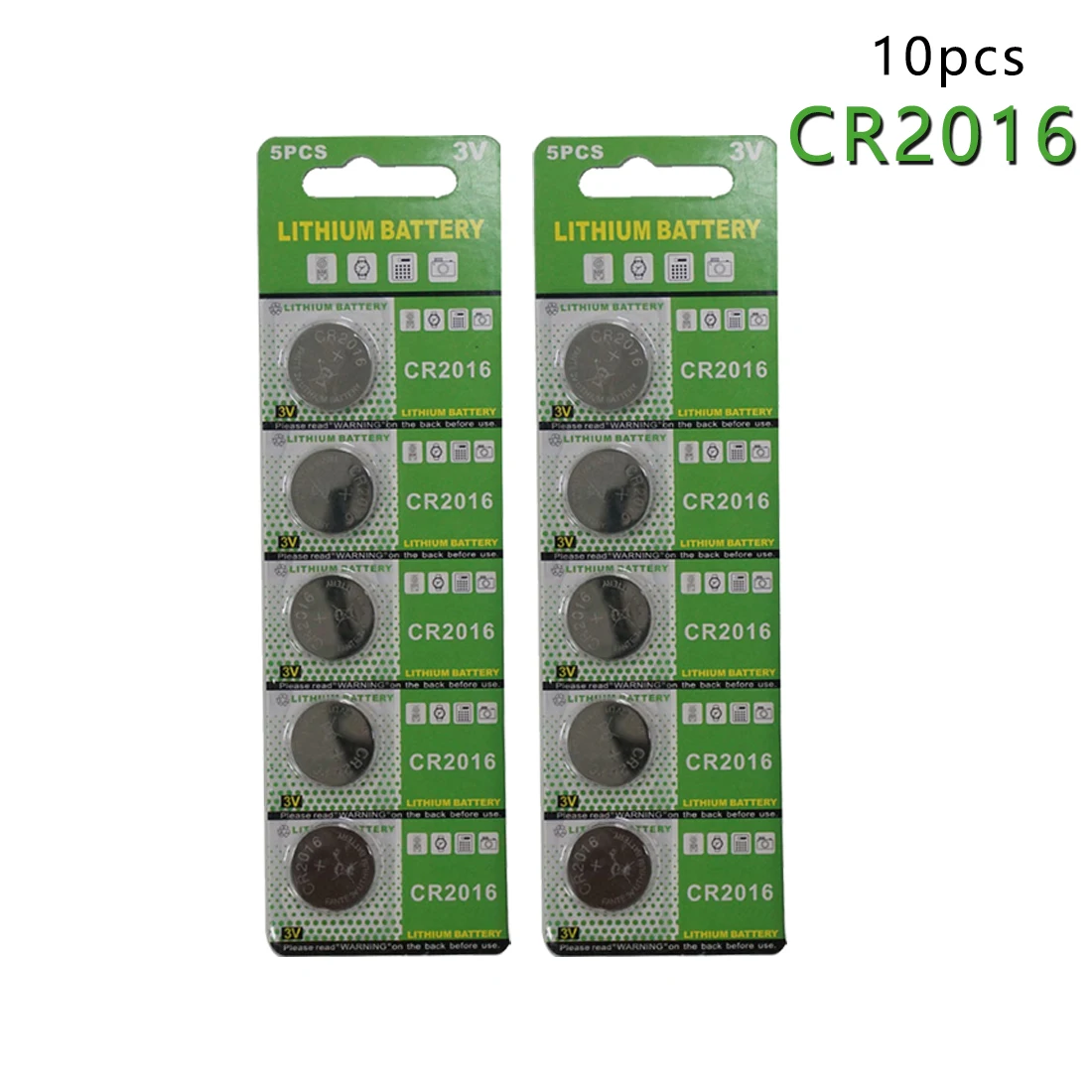 

centechia Hot Sale 10pcs/Lot ,CR2016 3V Cell Battery Button Battery ,Coin Battery,cr 2016 lithium battery