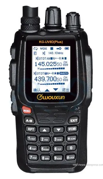 bilder für Walkie Talkie Wouxun KG-UV8D Plus Dual Band VHF: 136-174 MHz & UHF 400-480 MHz Dual Display Duplex (KG-UV8D Upgrade-Version) bilder für Walkie Talkie Wouxun KG-UV8D Plus Dual Band VHF: 136-174 MHz & UHF 400-480 MHz Dual Display Duplex (KG-UV8D Upgrade-Version)