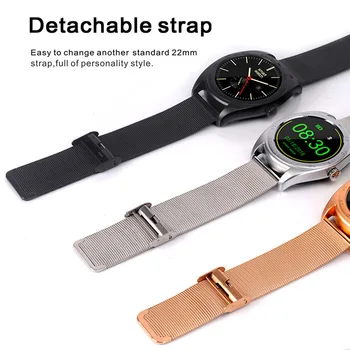 

Glorious steel watches real time heart rate tracker intelligent watch activity smart watch compatible for Android & IOS phones