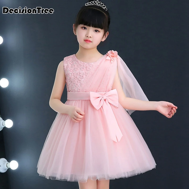 

2019 new baby girl clothes girls dress princess baby kids floral tops fancy tutu dress tulle one pieces children clothing