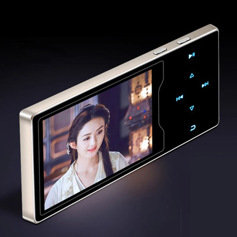 Ruidu D08 8 Гб металлический MP3-плеер 2,4 дюймов HD большой цветной экран HIFI Звук без потерь со встроенным динамиком fm-радио электронная книга Видео - Цвет: Gold
