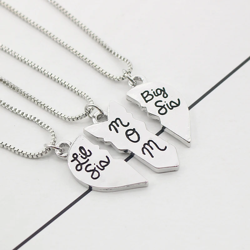 3pcs-set-Big-Little-Sister-Mom-Necklace-Women-Puzzle-Love-Heart-Big-Lil-Sis-Necklaces-Pendants (5)