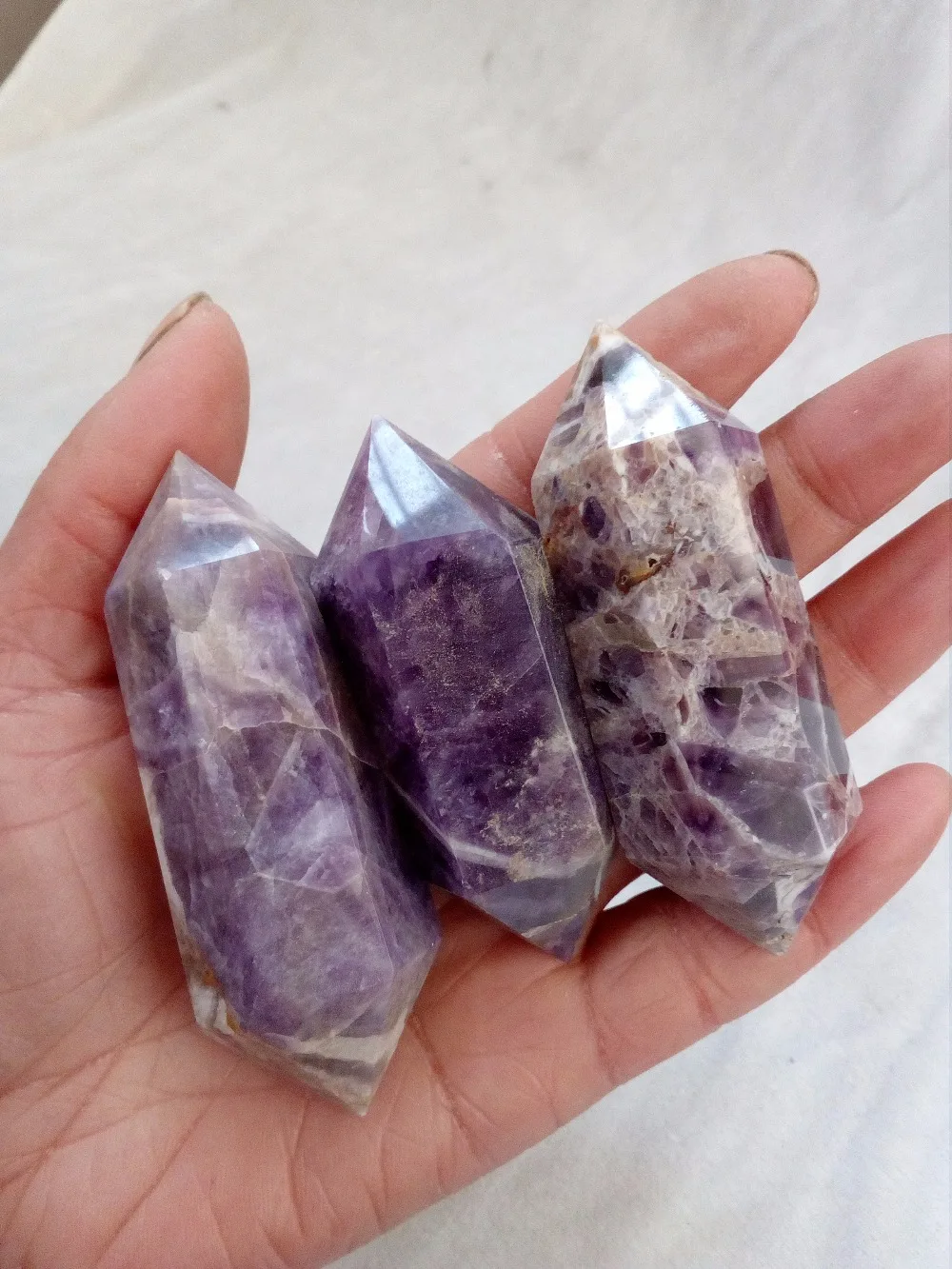 

NATURAL amethyst quartz CRYSTAL WAND