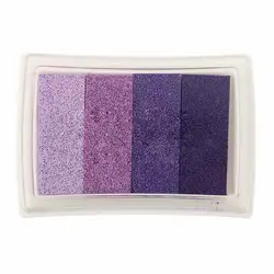 Чернильный коврик для скрапбукинга многоцветный фиолетовый цвет