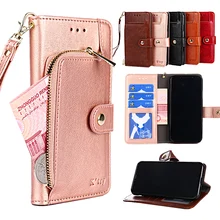 Flip Wallet Leather Case for Samsung Galaxy A5 A7 A8 2015 2016 2017 2018 A 6