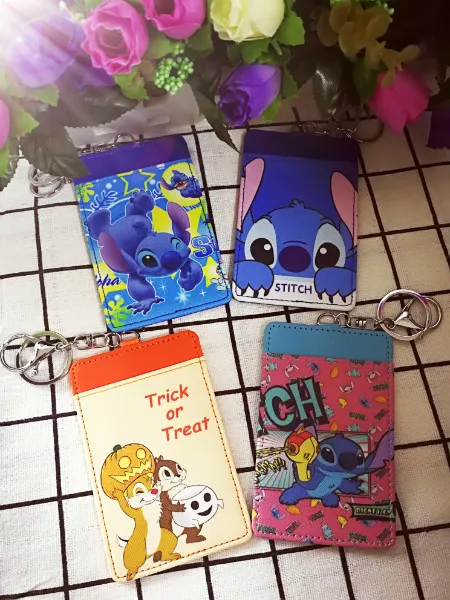 

IVYYE Stitch Series Cartoon Plush Purse dolls Plush mini Stuffed Card Coin Purse Cute Animal bags Holder Cash soft Gifts NEW